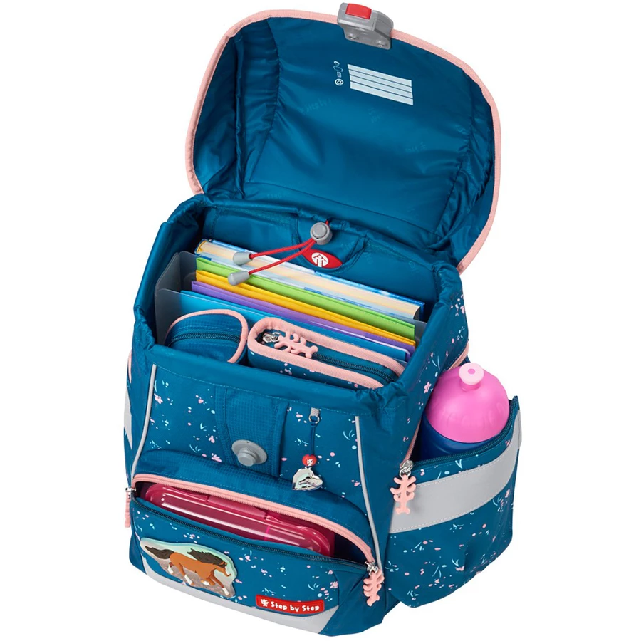 Step by 2in1 Plus - Schulranzen Set 6tlg. Wild Horse Ronja