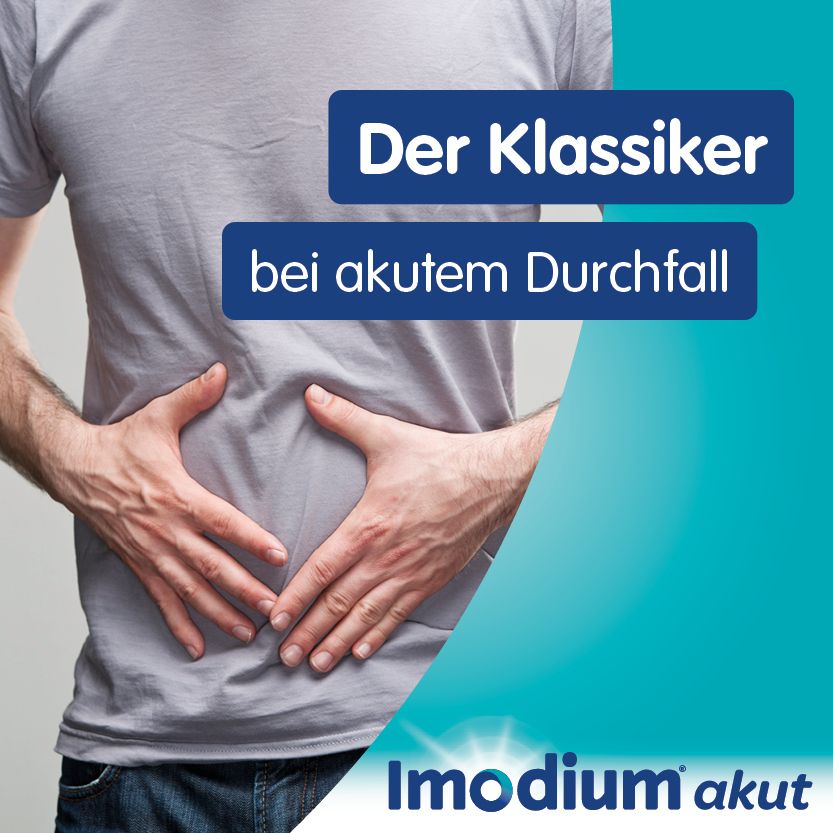 Imodium® akut Hartkapseln - bei akutem Durchfall
