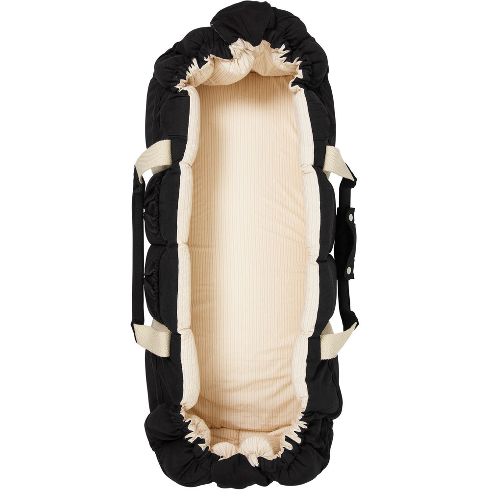 Køb COPENHAGEN COLORS Black With Cream Solid Stripe Organic Multifunctional Babylift Vol. 2