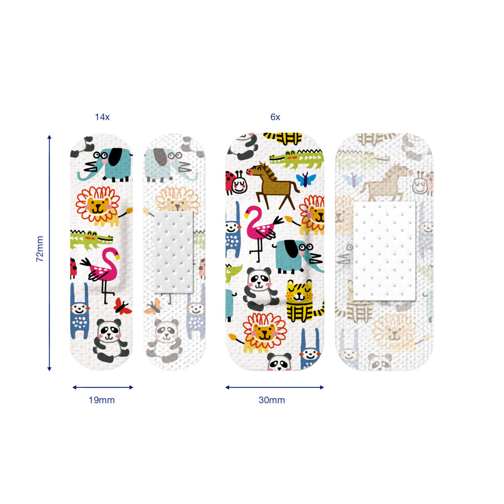 Hansaplast Sensitive Kids 20 stuks