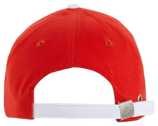 Casquette Tour de France Copenhague Rouge/Blanc