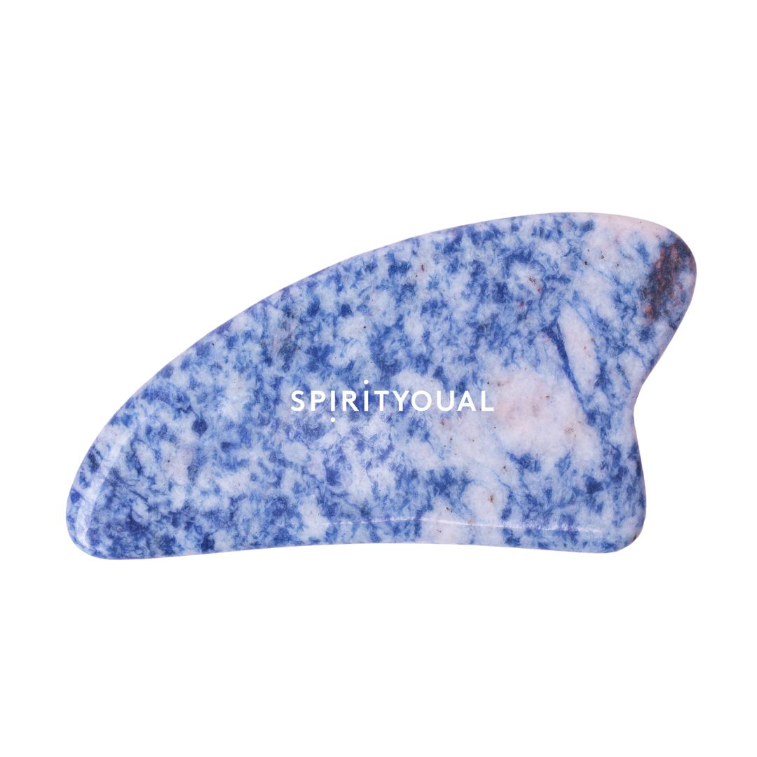SPIRITYOUAL The Royal Blue Sodalite Gua Sha