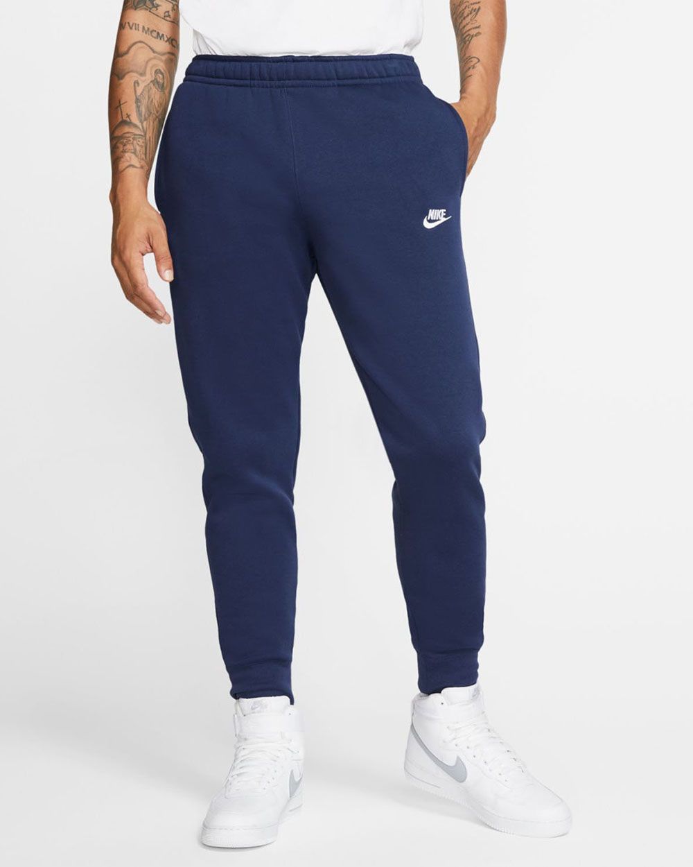 Bas de jogging Nike Sportswear Club Fleece Bleu Marine pour homme