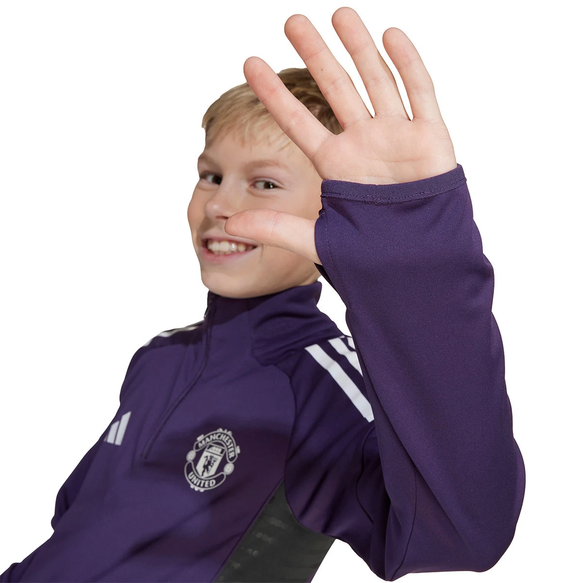 Sweatshirt adidas Manchester United Training 2025-2026 Criança