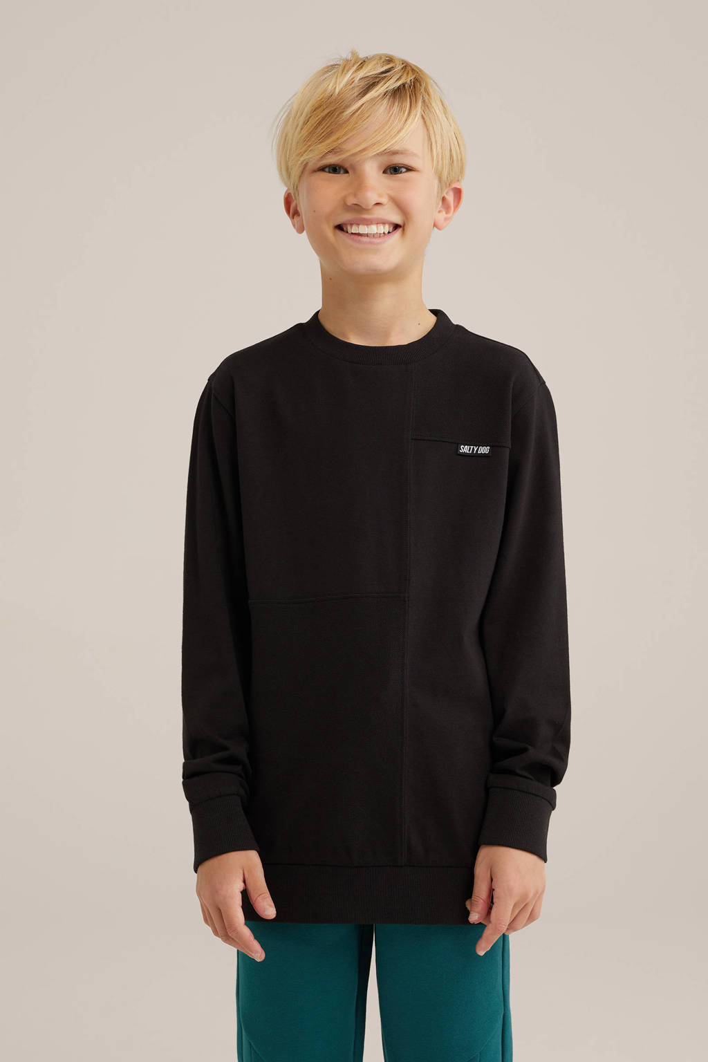 WE Fashion longsleeve zwart