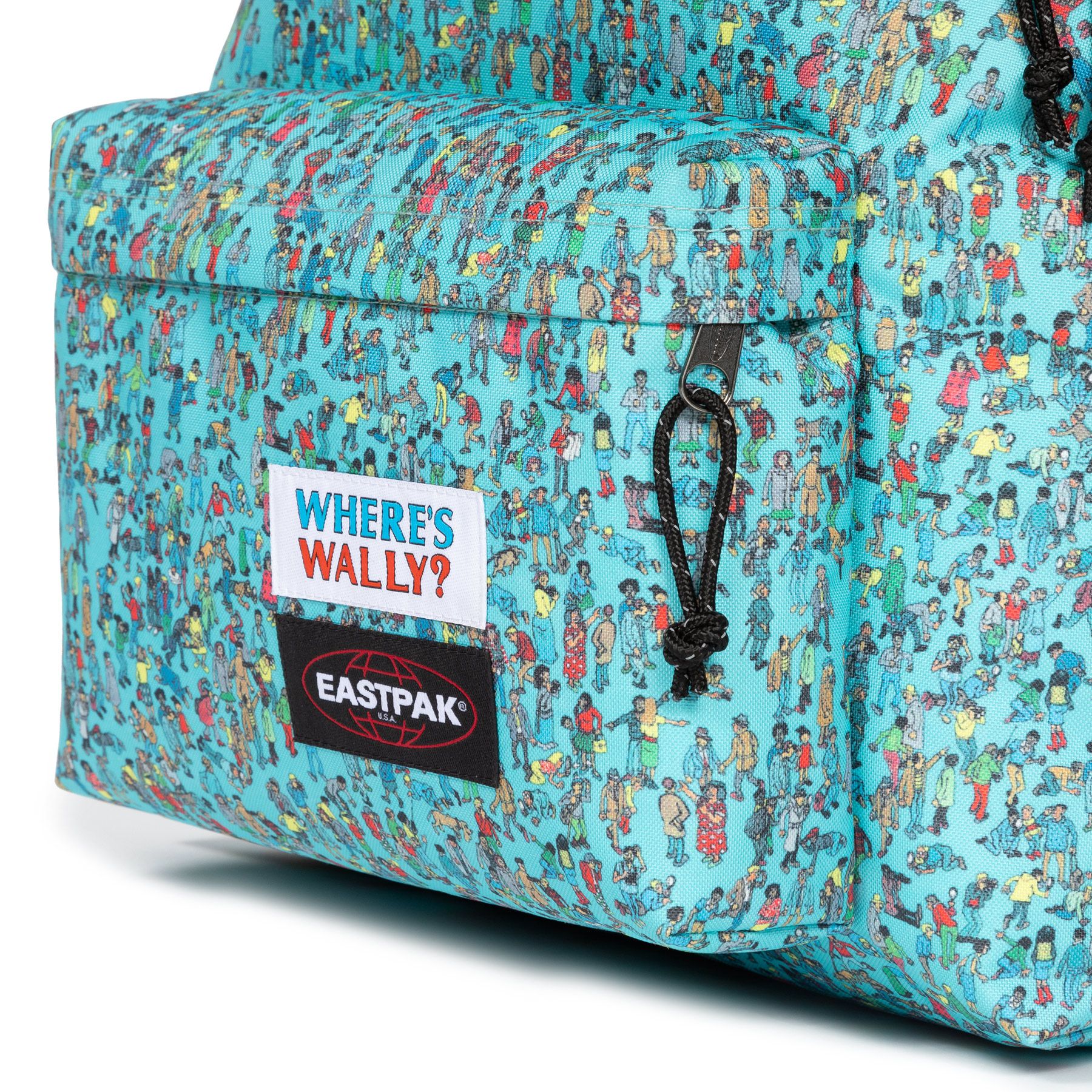 Padded Pak'r Wally Pattern Blue