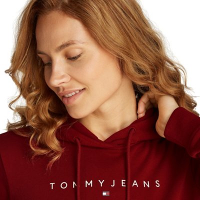 Sweatshirt à capuche femme Reg Linear TOMMY HILFIGER