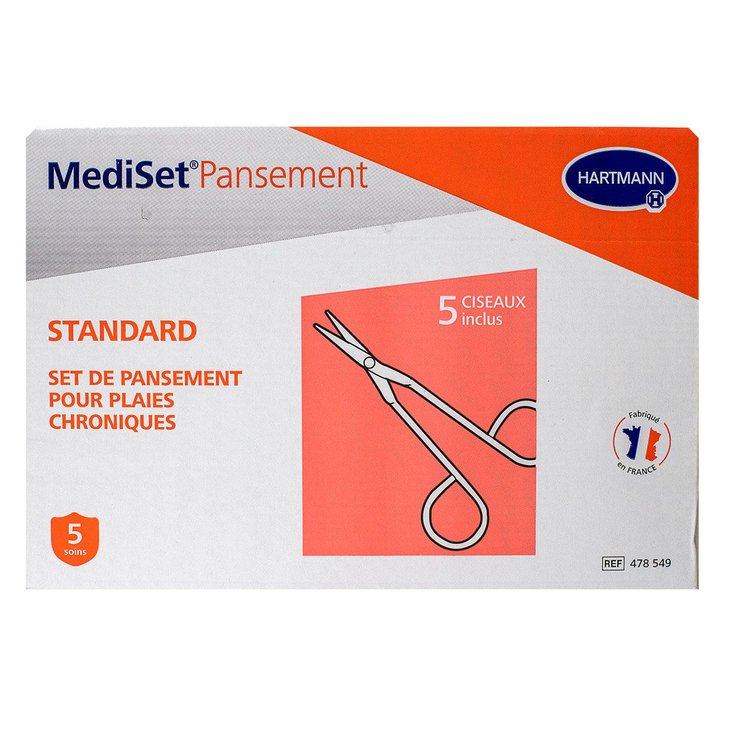 Mediset pansement standard 5 blisters