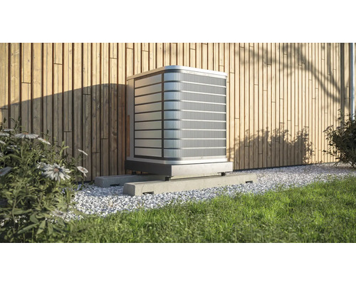 Fundering voor warmtepompen/airco's - betonnen fundering gala-Base MEDIUM 147 cm x 20 cm x 10 cm