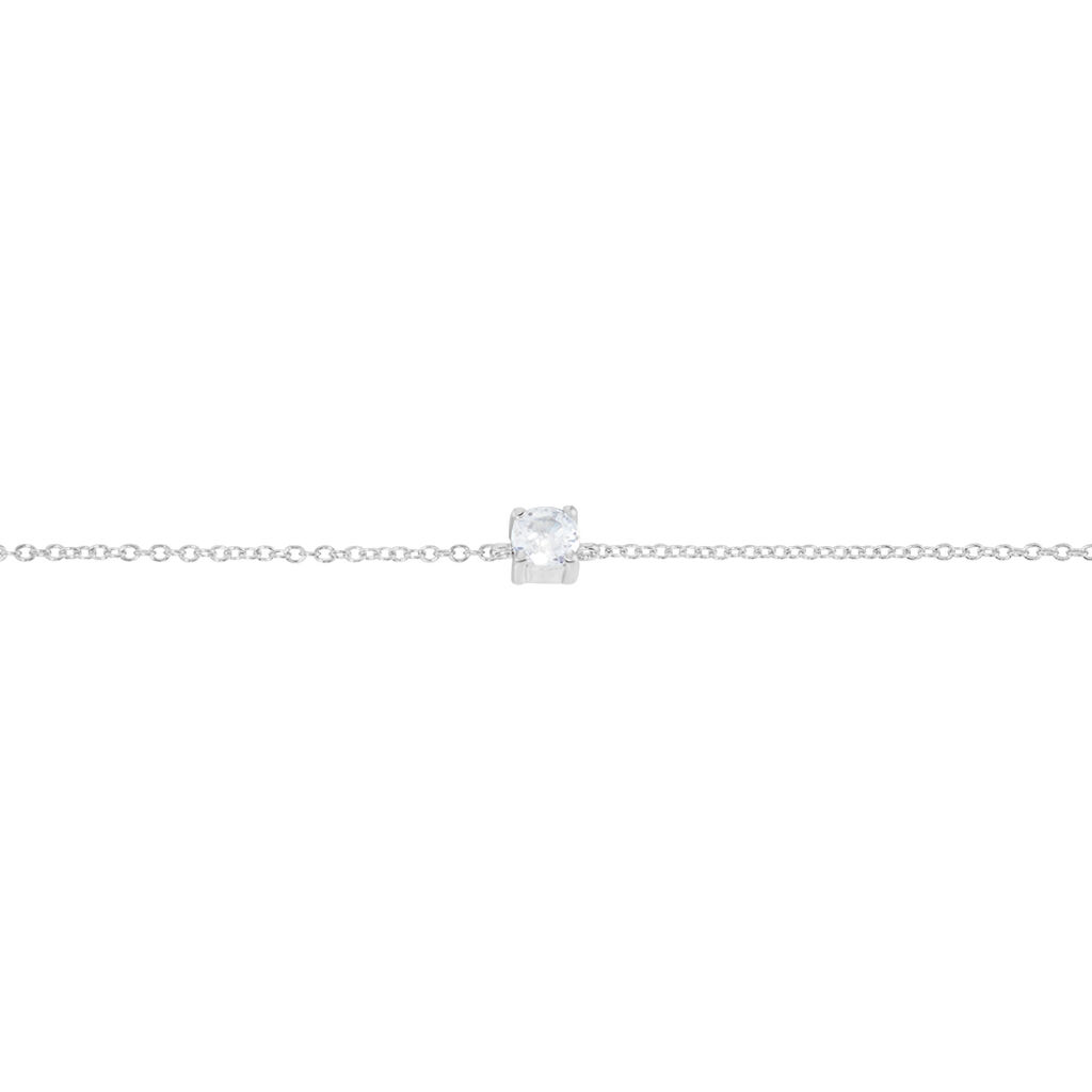 Bracelet Argent Blanc Lylwenn Oxyde De Zirconium