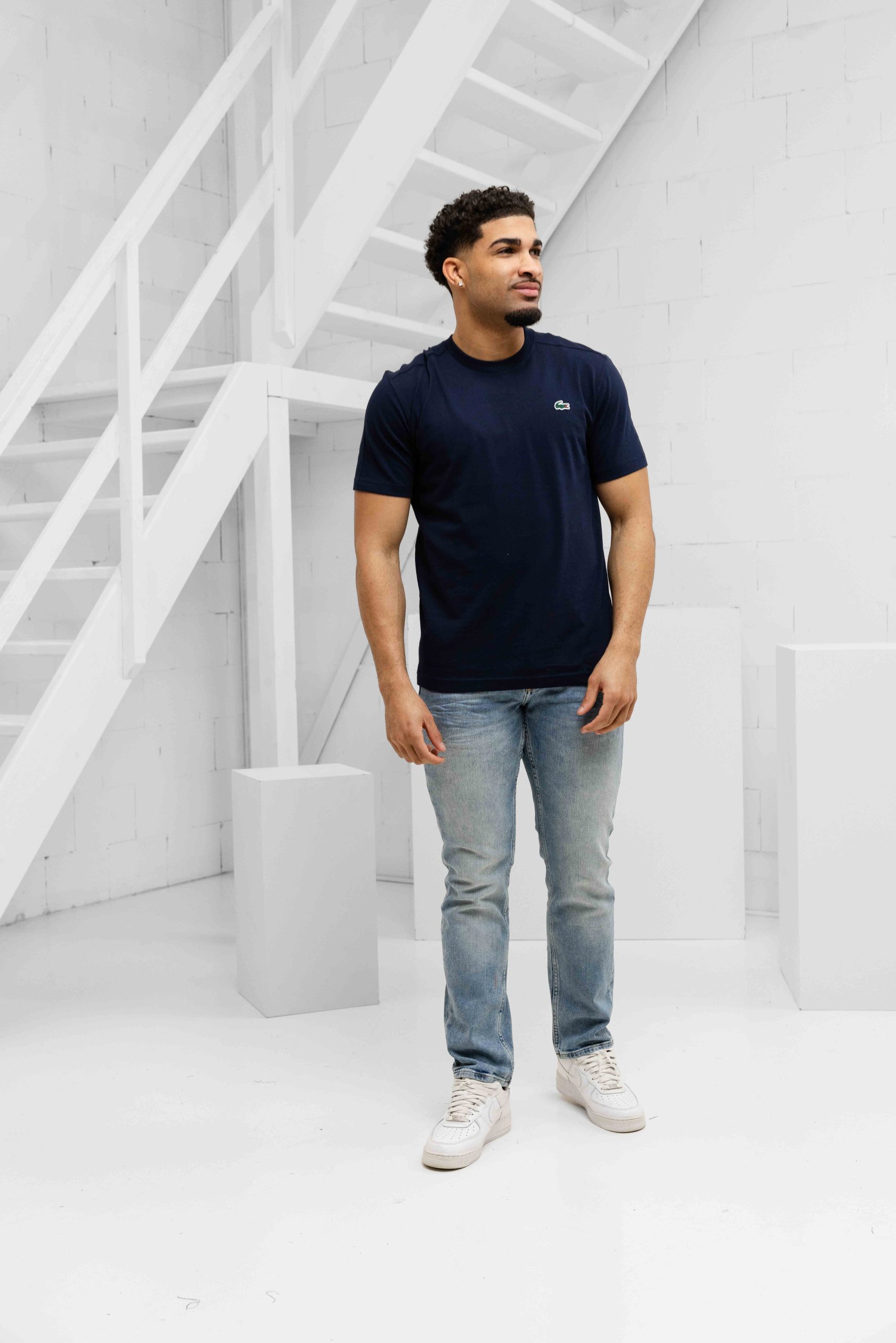 Lacoste Sport T-Shirt Heren Donkerblauw