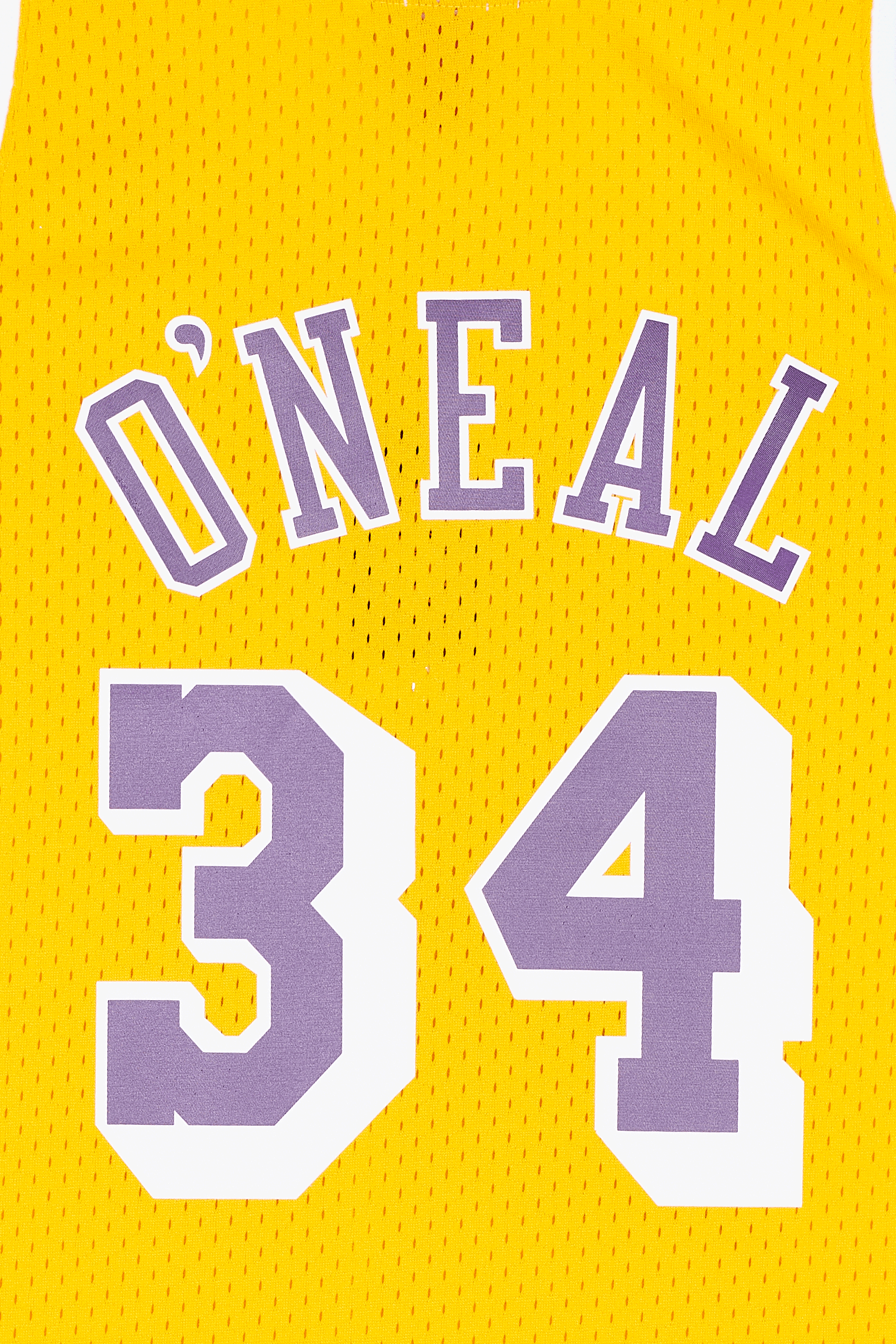 MITCHELL & NESS débardeur LAKERS 96-97 - SHAQUILLE O'NEAL  Jaune
