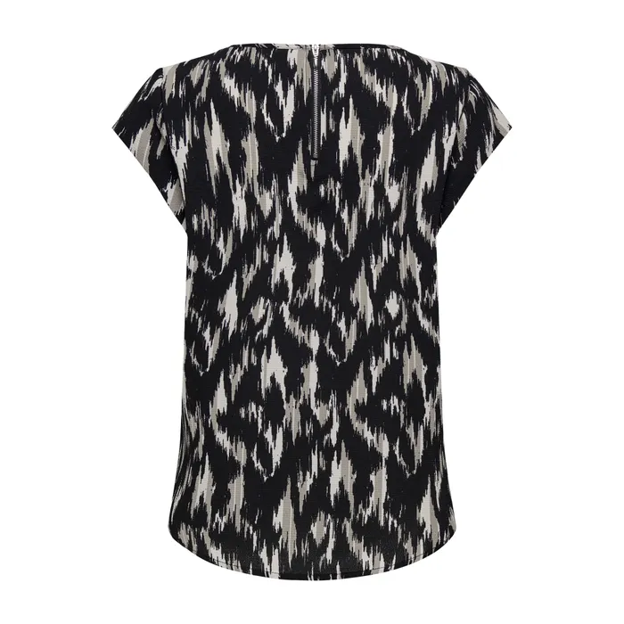 Only Vic S/S AOP Top Dames