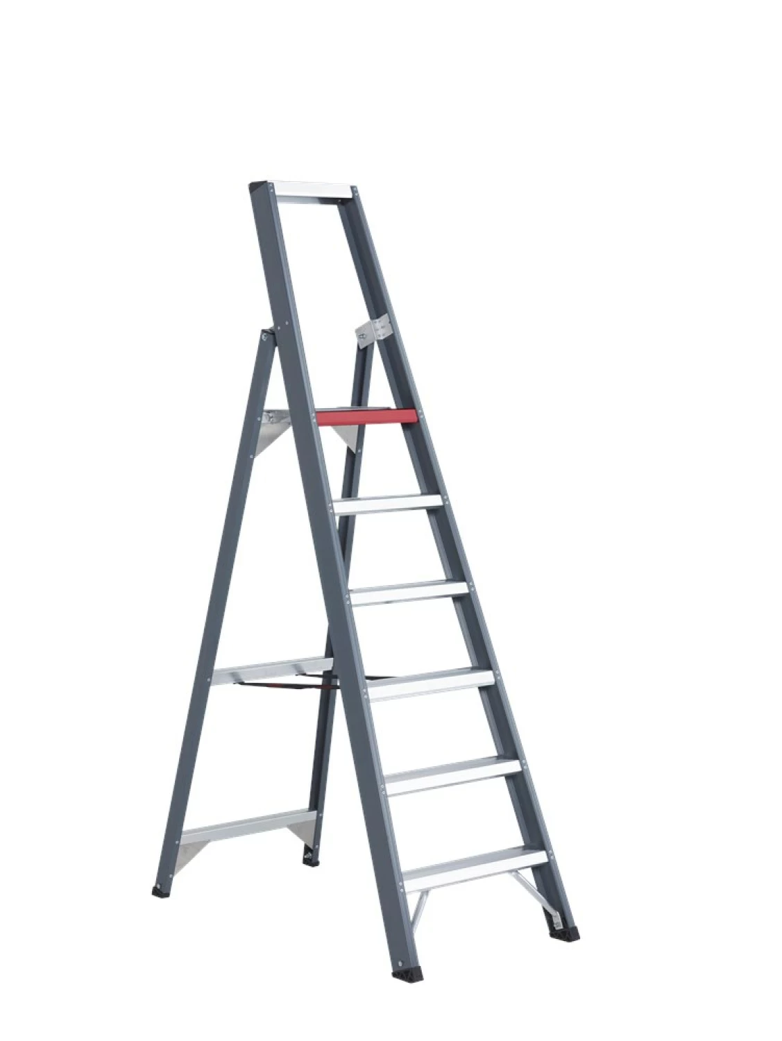 Altrex Falco FEO 6 Trap - Enkel - Aluminium met coating - 6 treden - max. werkhoogte 3.40 m.