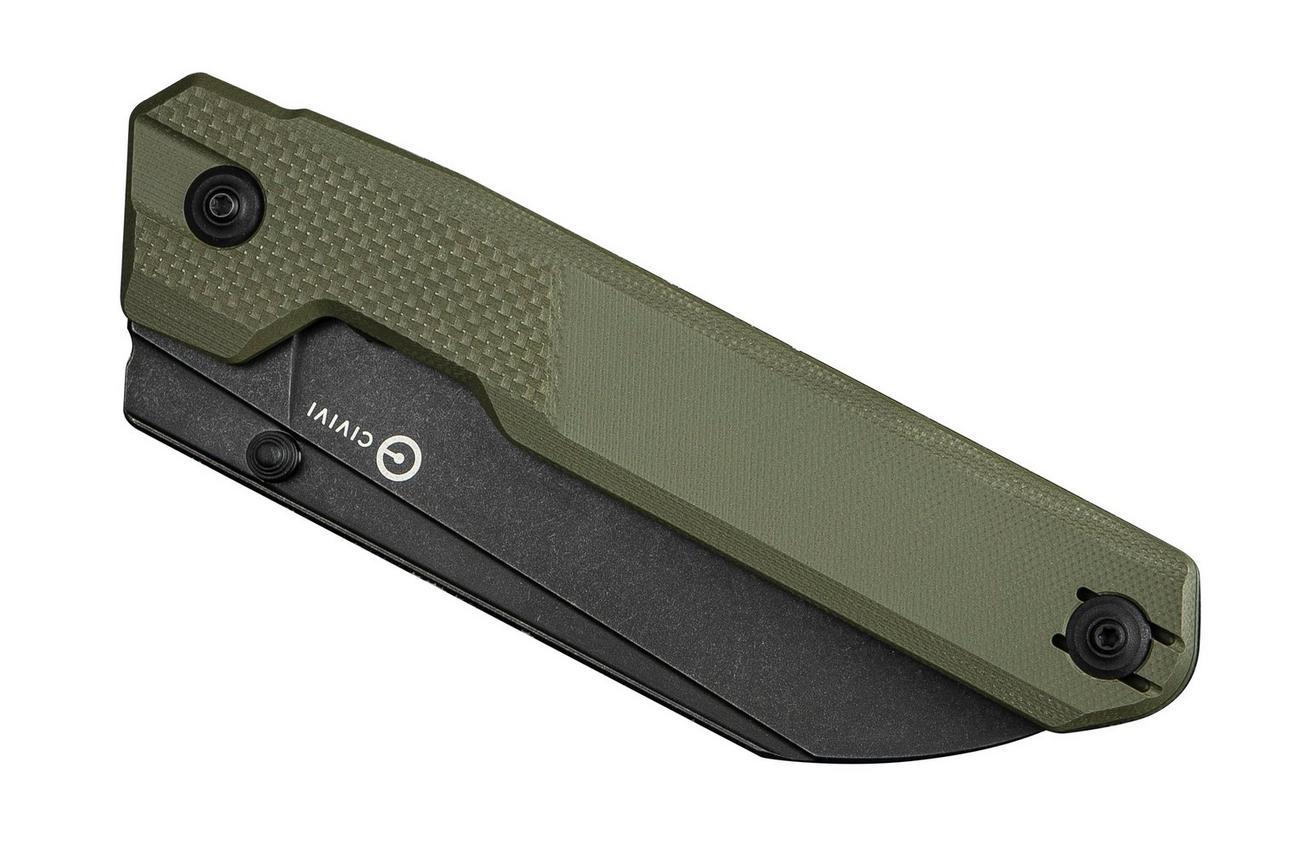 CIVIVI Hid C23008-2 Blackwashed, OD Green G10, zakmes, Ostap Hel Design
