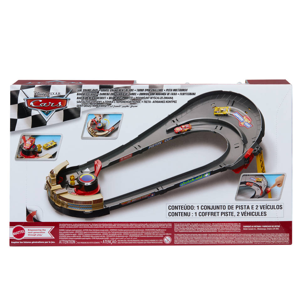 Disney Pixar Cars NASCAR baanwisselrace speelset