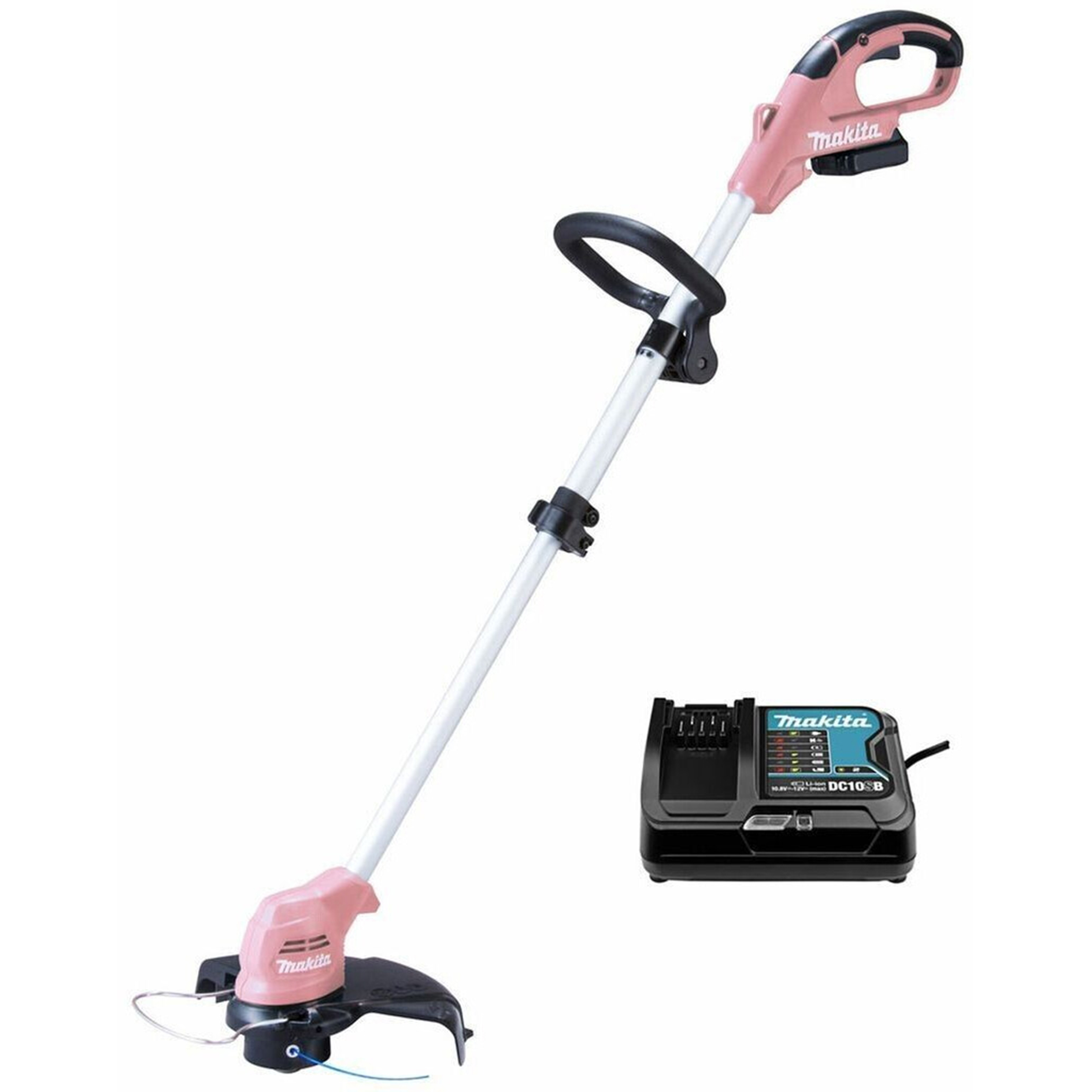 MAKITA Akku-Rasentrimmer UR100DSAP - pink