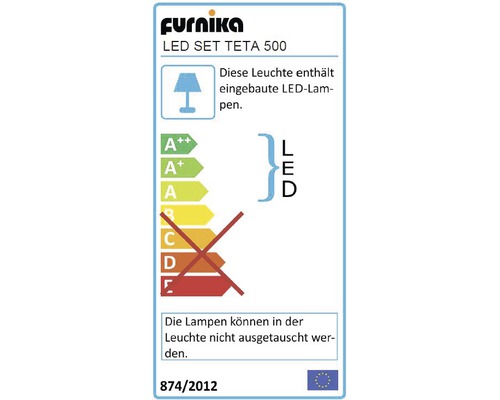 LED spiegelkast TWO, 1 deur, 60x68 cm