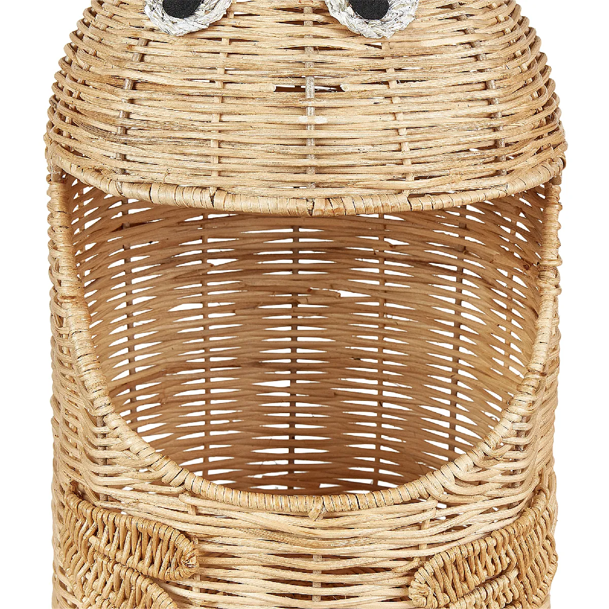 Beliani Panier HORMUZ - Bois Clair