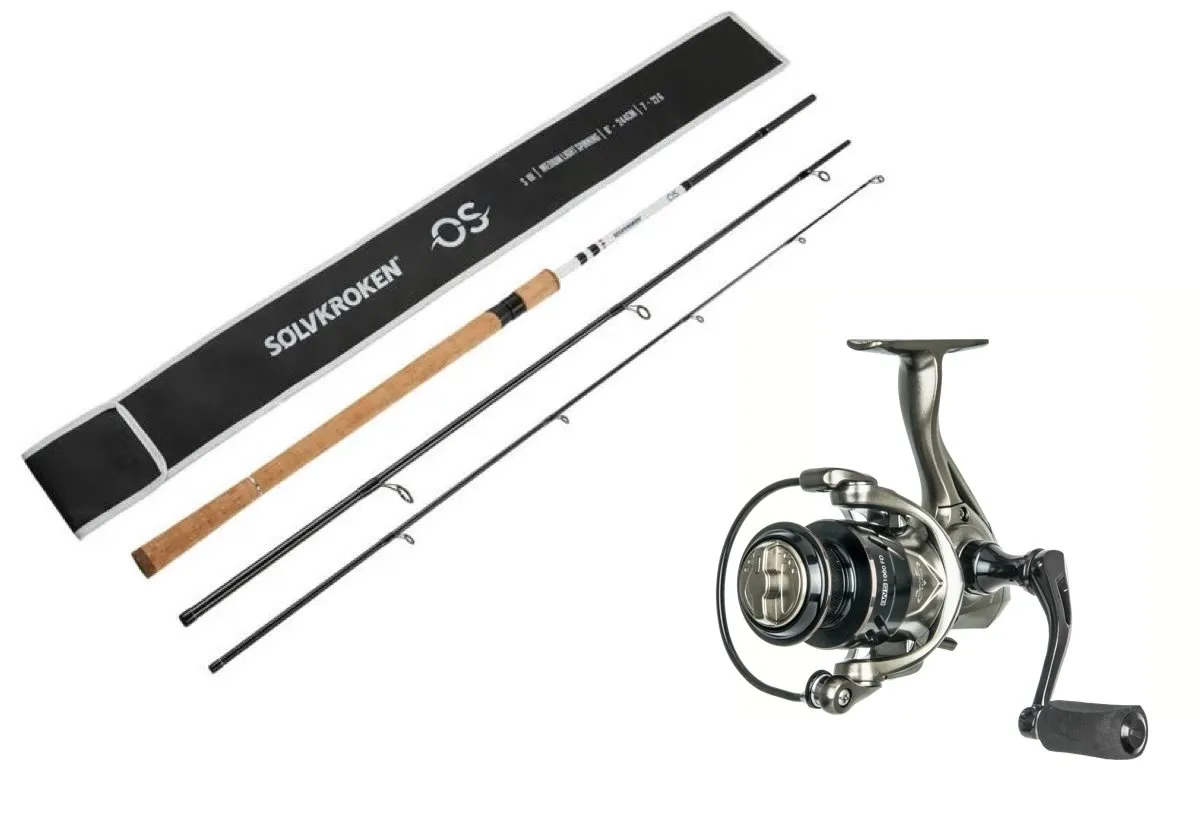 Sølvkroken Siii Os Spi 9´ 15-40g/Lawson Baitwinder Bw5 4000
