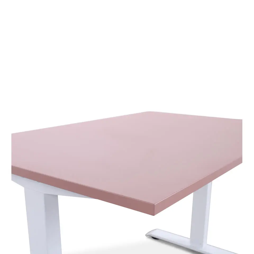 MRC EASY Zit-Sta Bureau – Elektrisch Verstelbaar – 120x80 cm – Blad Dusty Rose