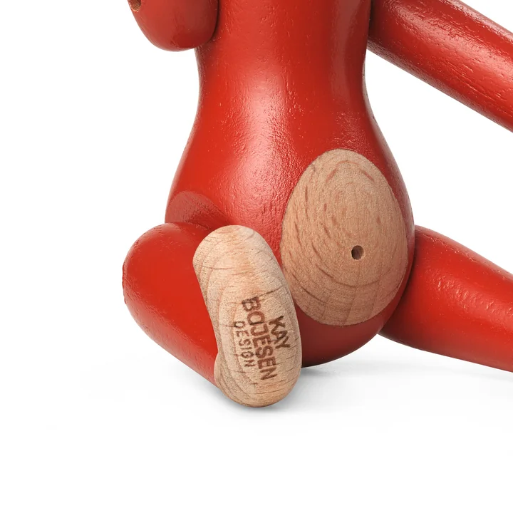 Kay Bojesen - Holz-Affe mini, grau