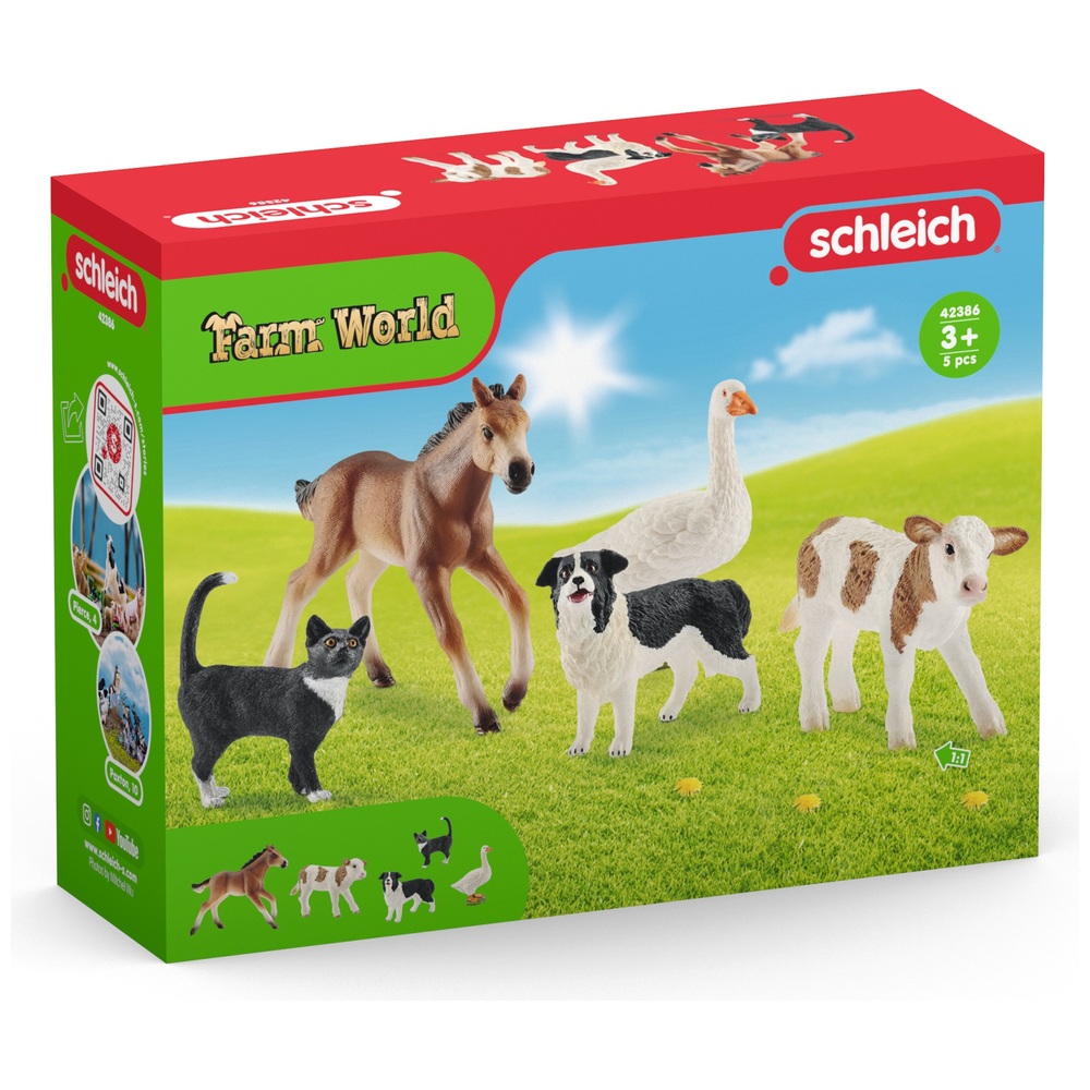 Schleich Farm World 42384 Farm Animals Set