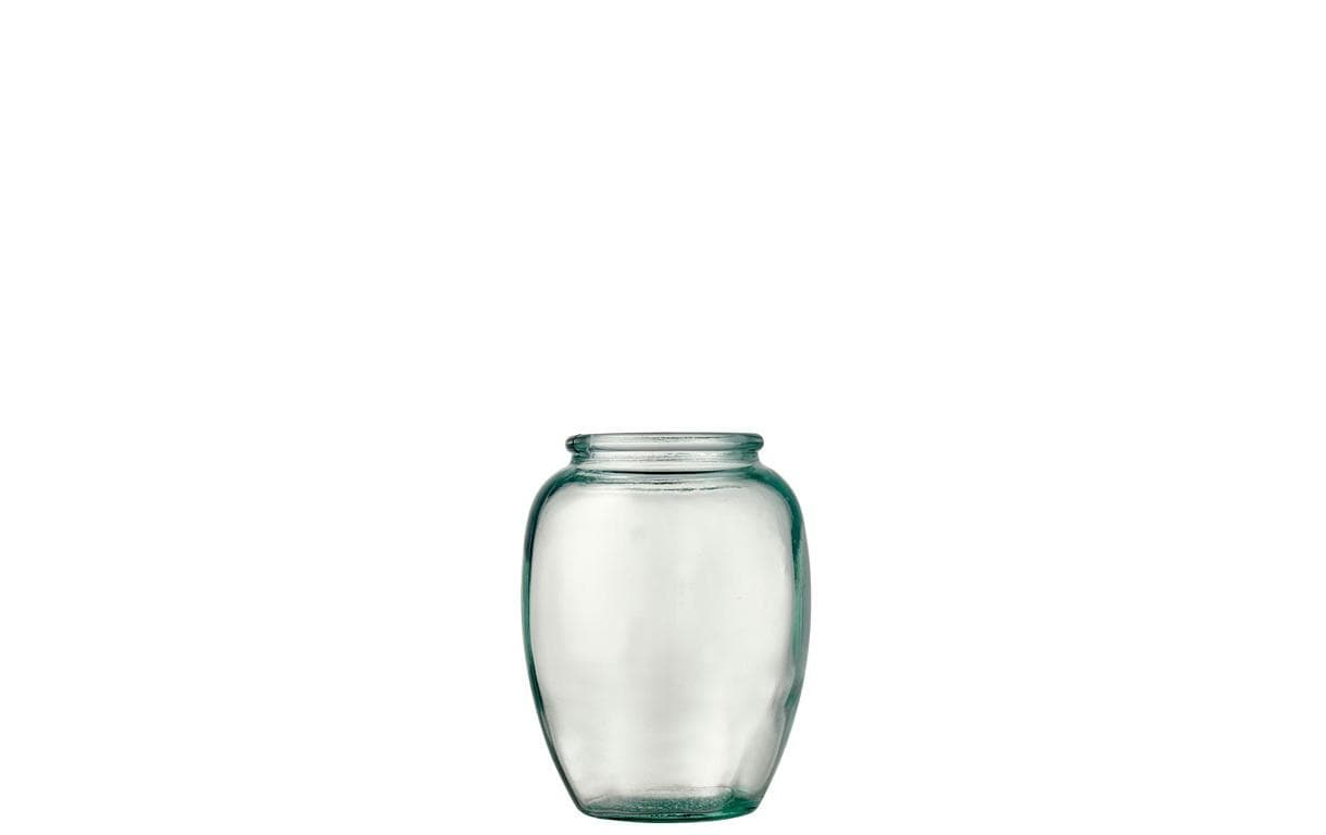 Vase Kusintha 13 cm, GrünModerne Vase aus Glas
