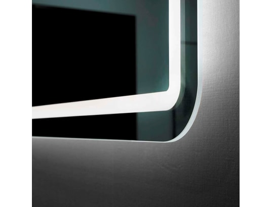 CRISTALED - Miroir de salle de bains lumineux éclairage intégré led fron...