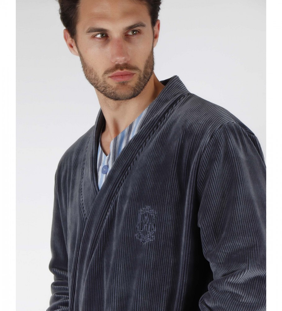 Robe de manga comprida Admas Navy Every Stripe