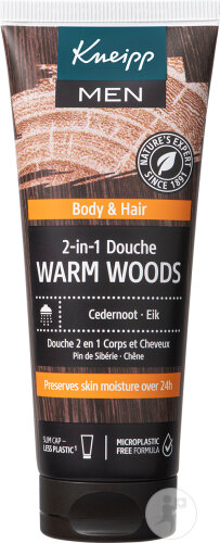 Kneipp Gel Douche Men 2en1 Warm Woods 75ml