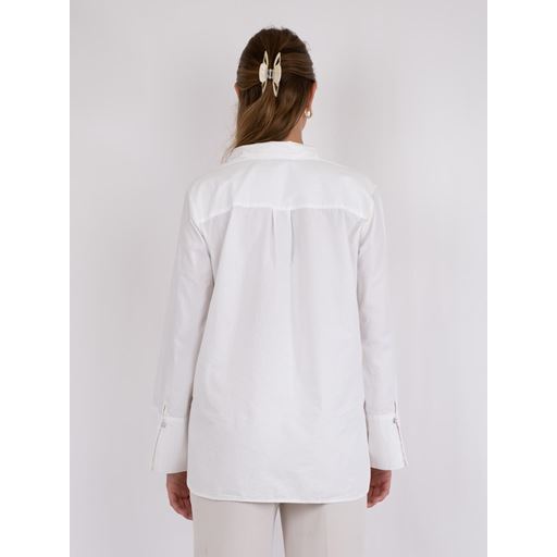 Neo Noir Dita C Poplin Skjorte, White, 42