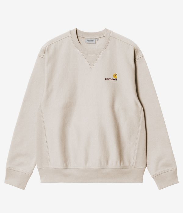 Carhartt WIP American Script Sweatshirt (moonbeam)