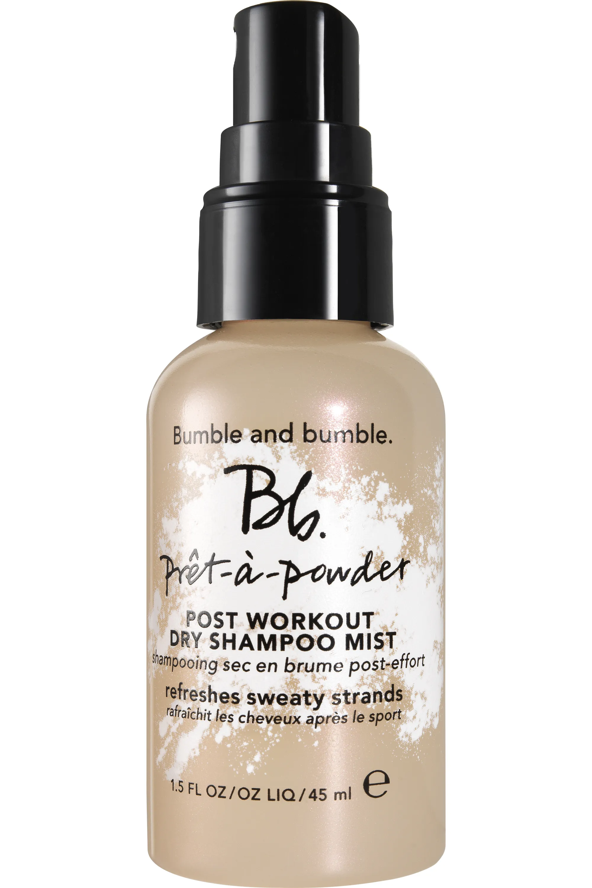 Bumble and bumble. Prêt-à-powder post workout dry shampoo mist – Shampooing sec post-effort-120 ml
