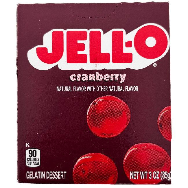 Jell-O Gelatine Veenbessensmaak 85g
