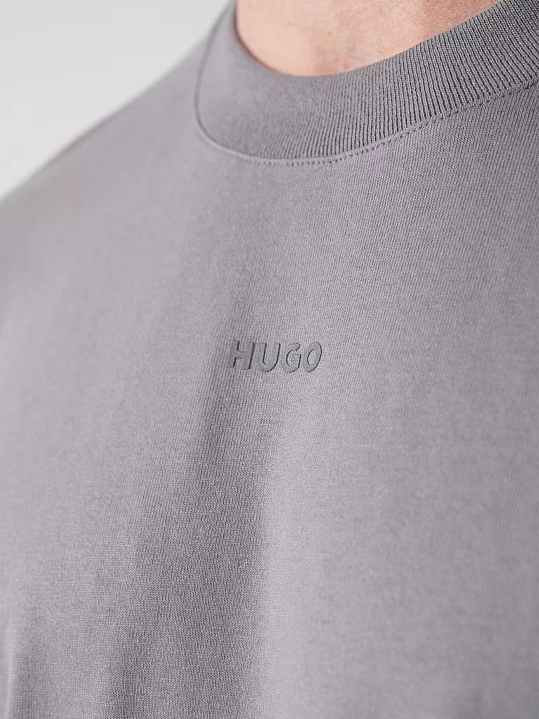 HUGO T-Shirt DAPOLINO grau
