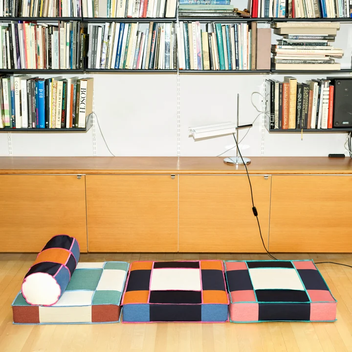 Juslin Maunula - Floor Pouf, marble peach