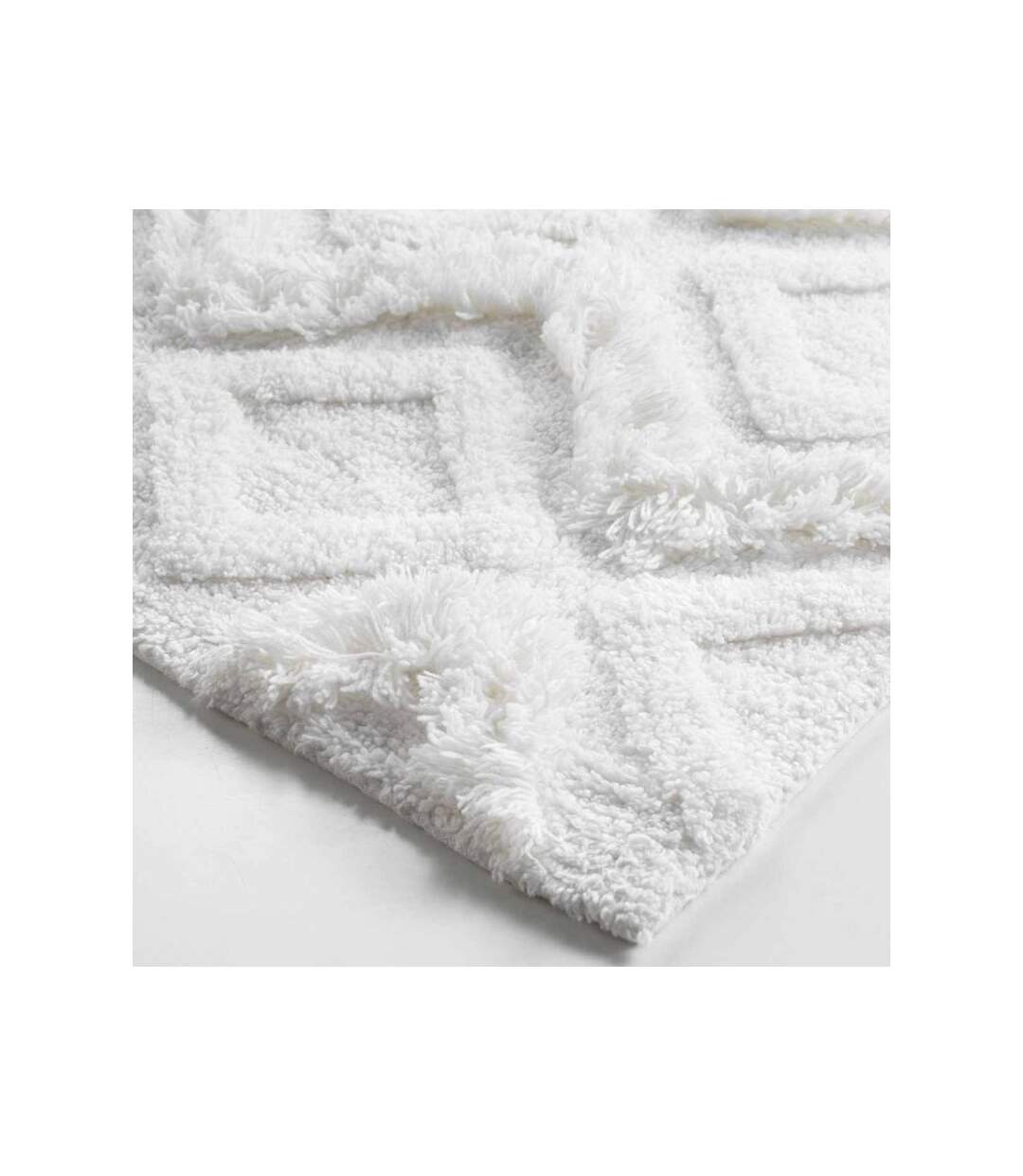 Tapis de Salle de Bain Ikatis 50x80cm Blanc