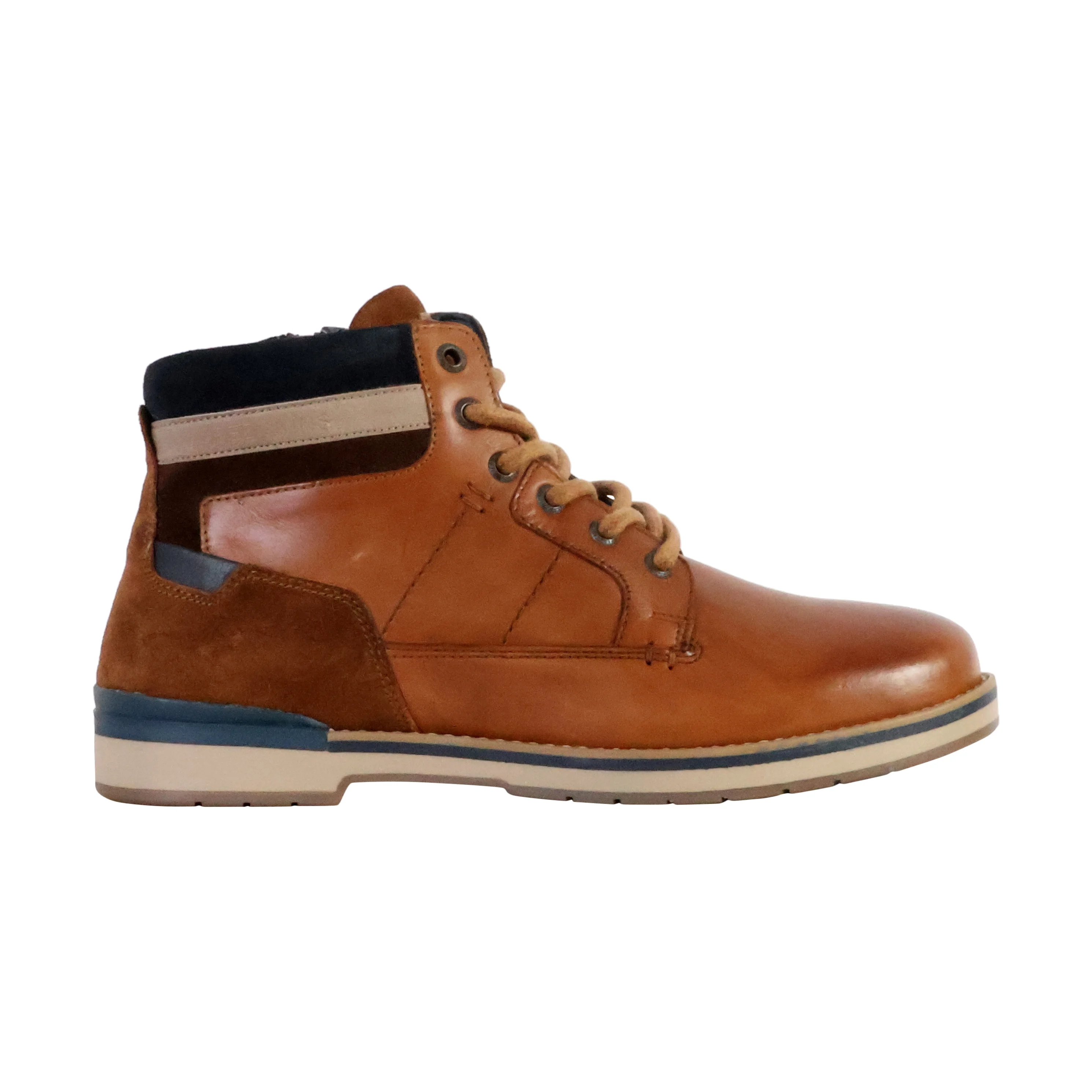 Basket montante cuirodres | Marron