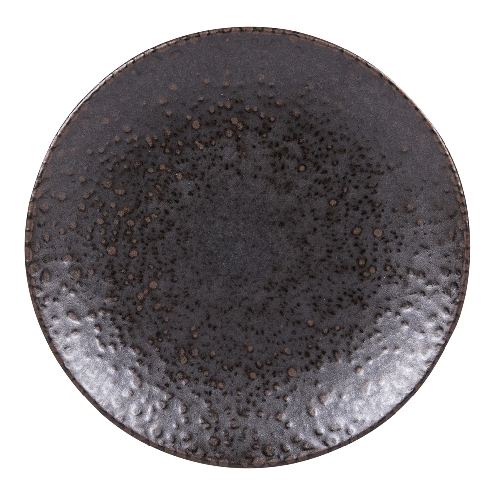 Assiette creuse Basalte 22 cm (lot de 6) Table passion