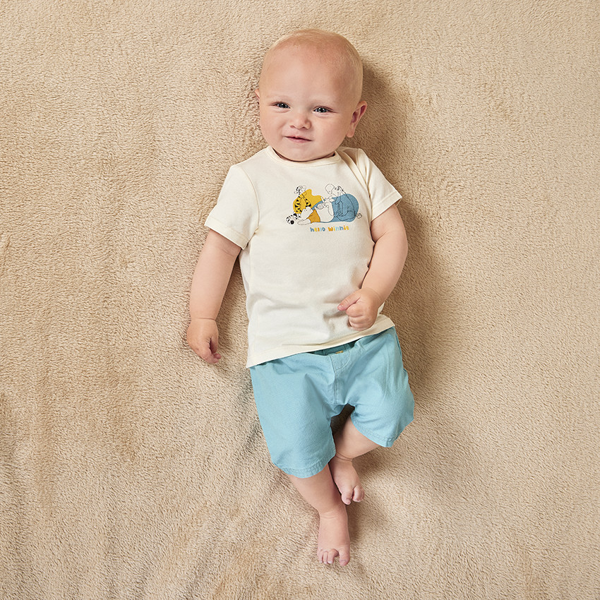 T-shirt manches courtes print Winnie  pour bébé garçon