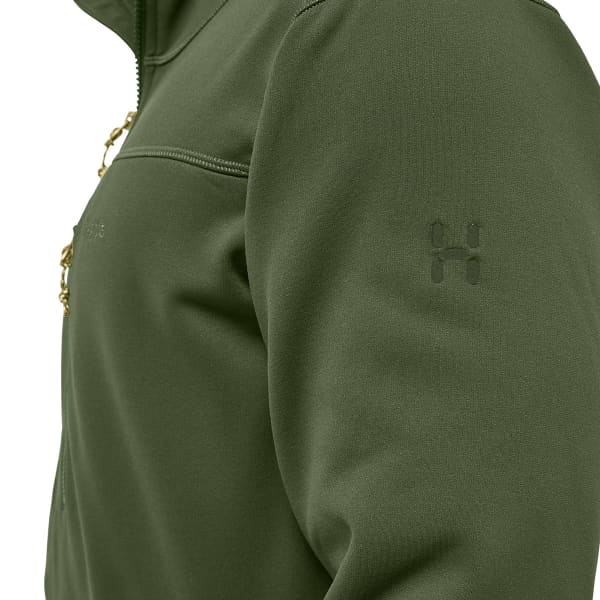 Veste polaire ski rando HAGLÖFS ROSSON MID HOOD M SEAWEED GREEN