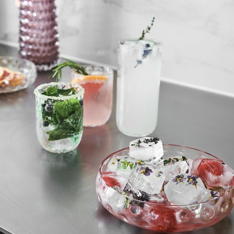 Kodanska - Danish Summer Glas Big Drops - Clear