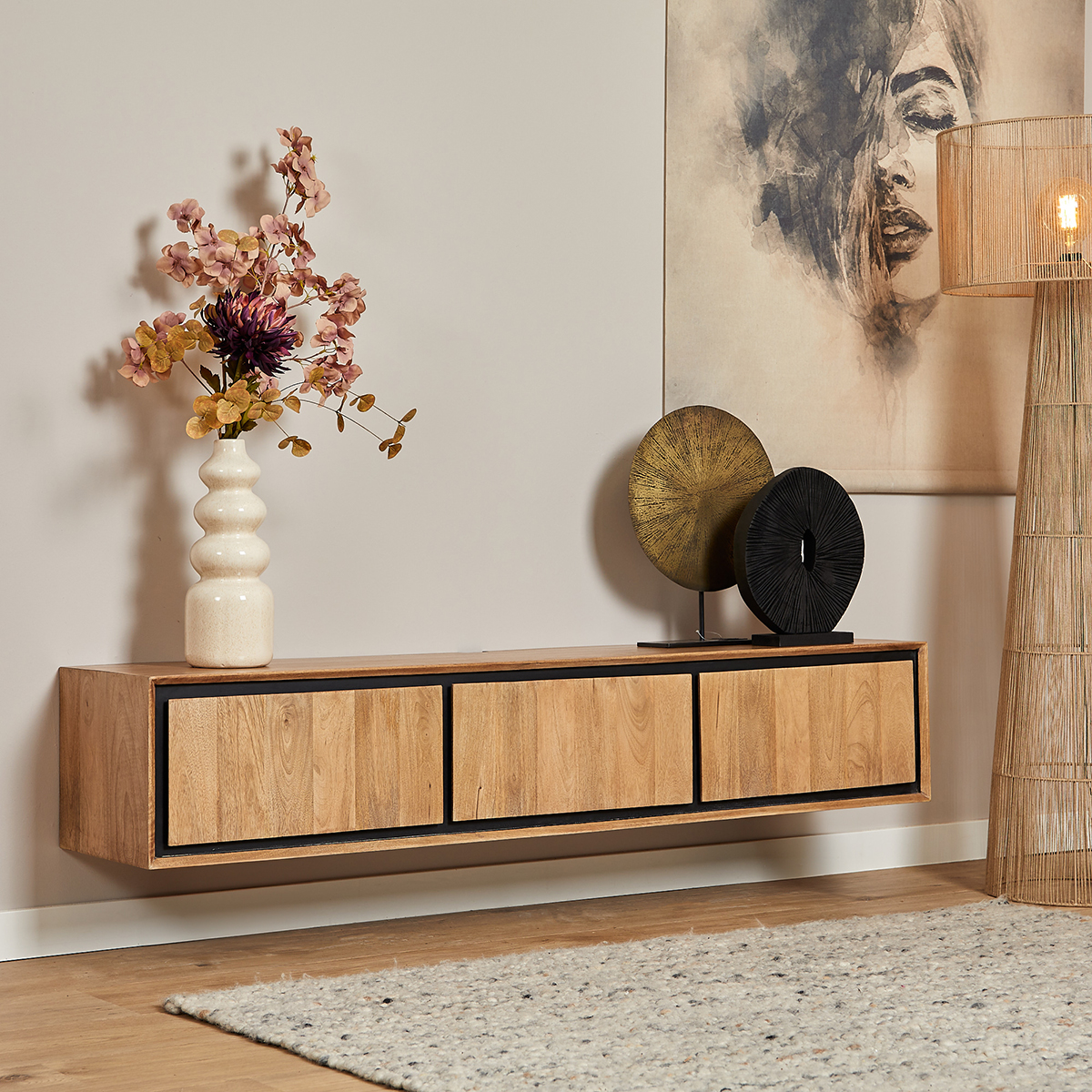 Zwevend Tv-meubel Highlander 160