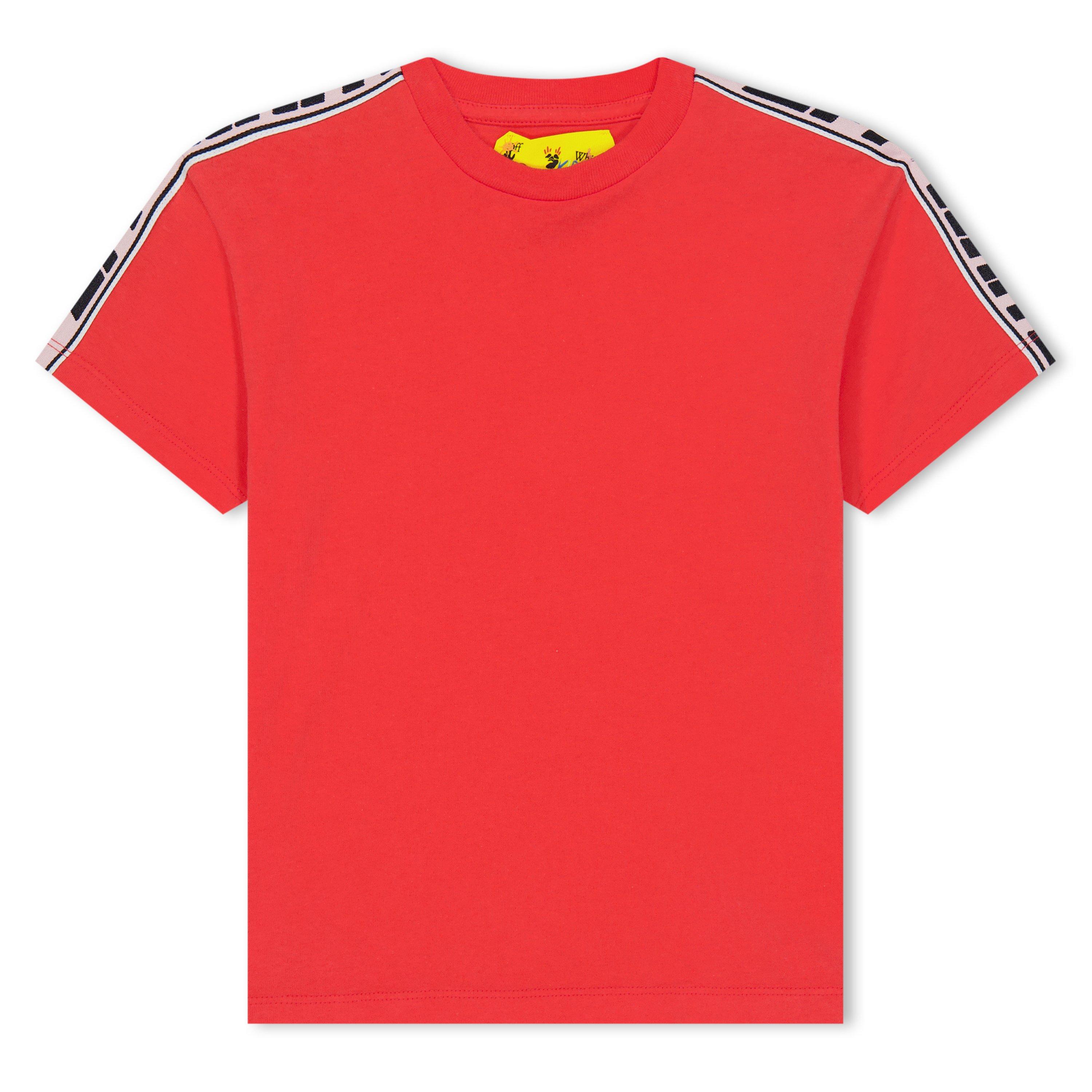 Off White Long Band T Shirt Childrens