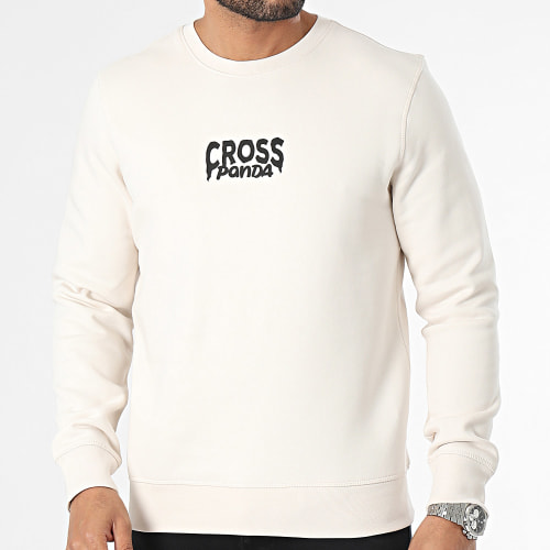 Sweat Crewneck Est 2023 Beige