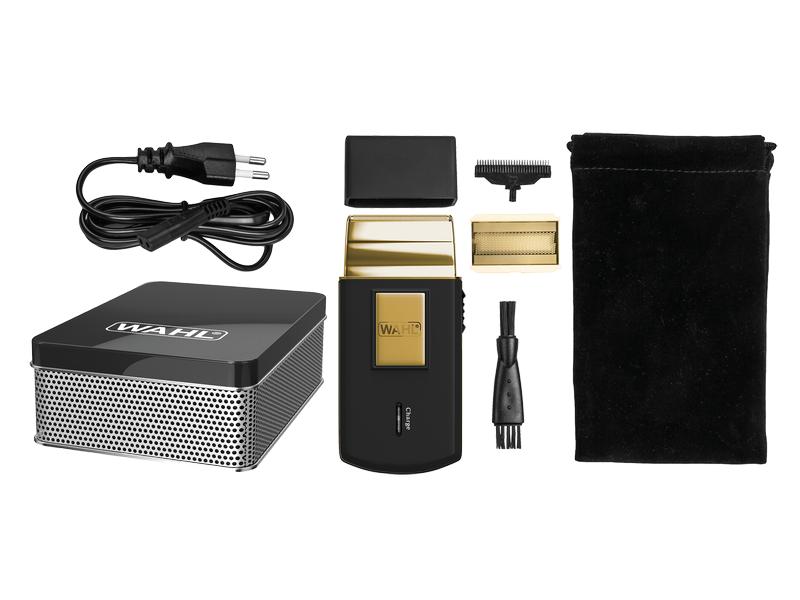 Wahl Herrenrasierer Travel Shaver Gold Edition Schnurloser Rasierapparat