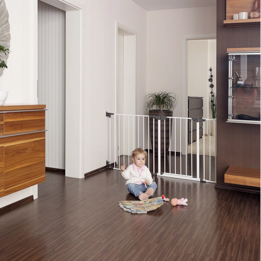 reer Absperrgitter MyGate Verlängerung 20 cm weißgrau