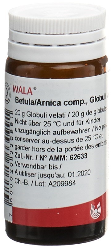 WALA Betula/Arnica comp. Glob Fl 20 g