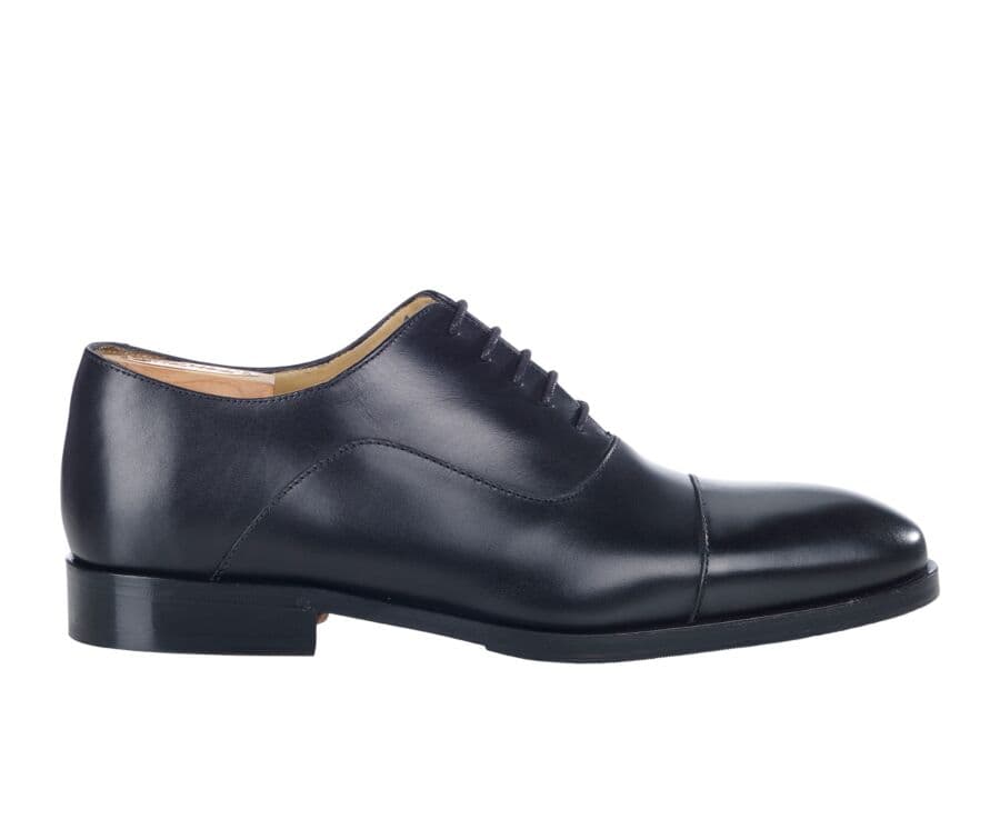 Richelieu homme Noir semelle cuir - GRAKLEY